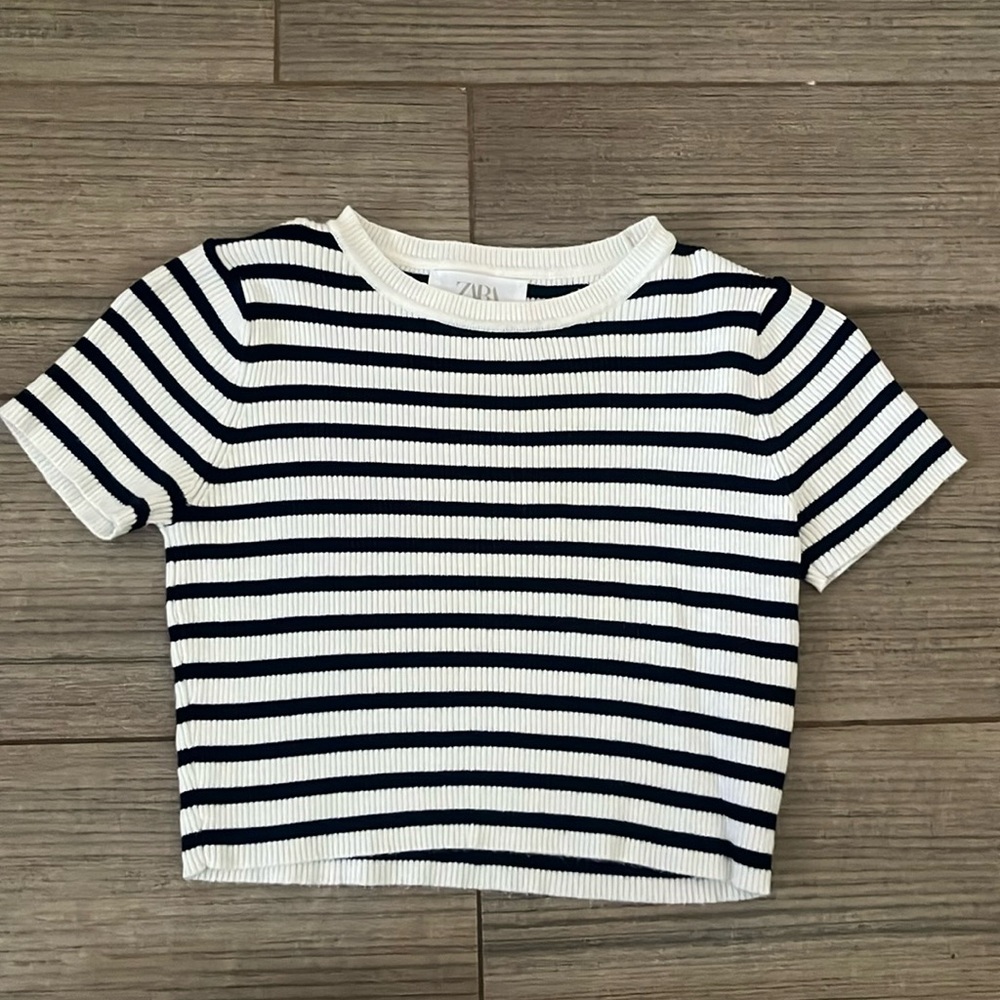 Zara stripped kids shirt